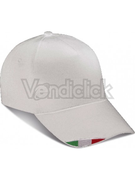 CAPPELLINO 5 PANNELLI CON BANDIERA ITALIANA