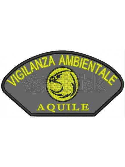 Ricamo Patch Logo Associazioni di Vigilamza Ambientale