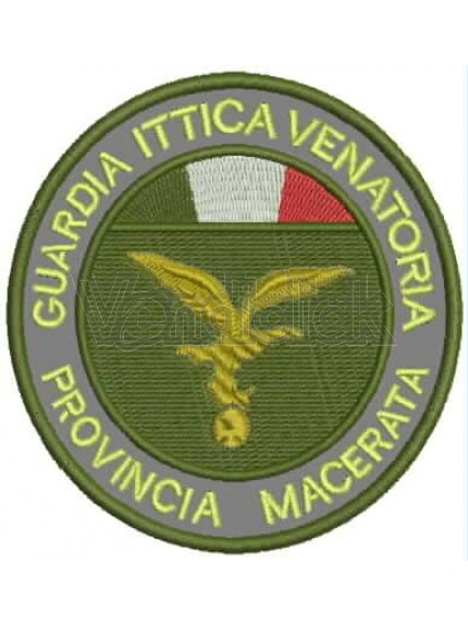 Ricamo Patch Logo Associazioni di Vigilamza Ambientale