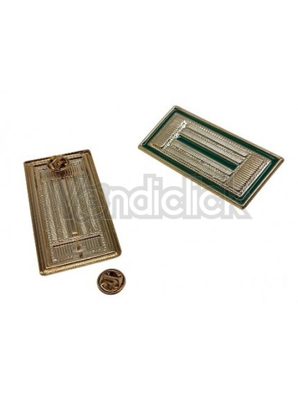 Mostrine metallo per camicia 