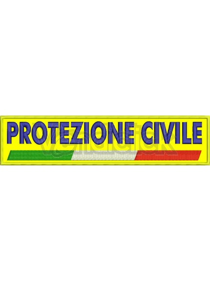 Patch Ricamo Spallone Protezione Civile