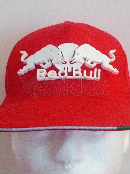 Cappellino Rapper logo Red Bull