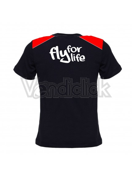 TSHIRT ISTITUZIONALE NERA MANICA CORTA