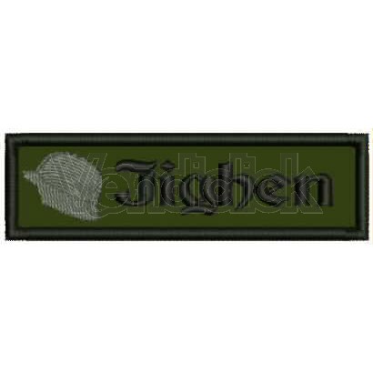 Patch Ricamo Nominativo militare