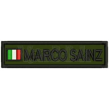 Patch Ricamo Nominativo militare it