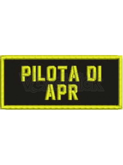 Patch Ricamo apr rdn