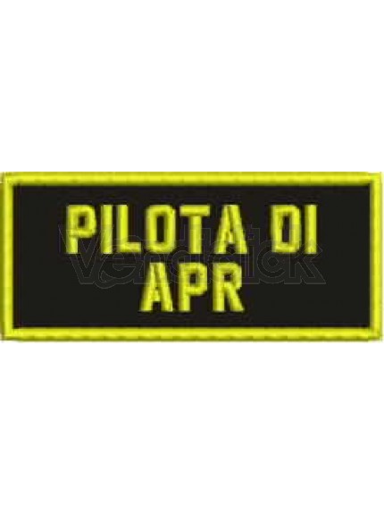 Patch Ricamo apr rdn