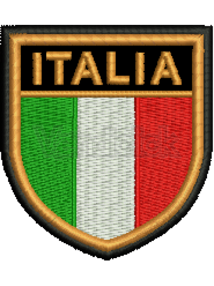 Patch Ricamo scudetto Italia RDN