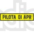 Patch Ricamo pilota di apr spallone