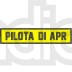 Patch Ricamo pilota di apr spallone