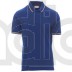 Polo unisex tricolore manica corta