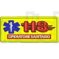Ricamo Patch Logo 118 Sanitario