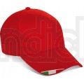 Cappellino-baseball-rosso