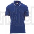 Polo unisex tricolore manica corta